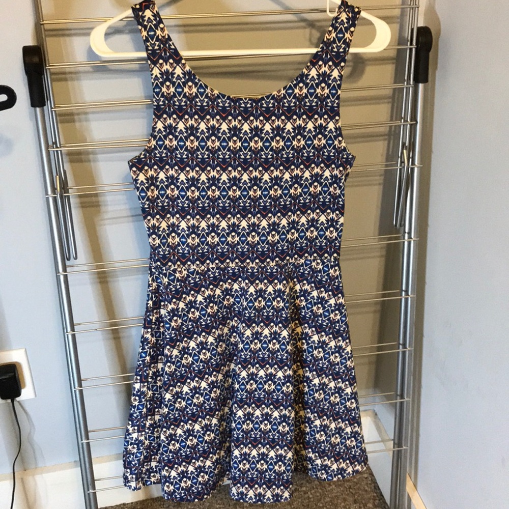 Aztec print Skater dress
